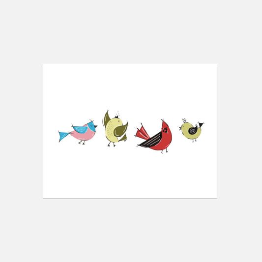 Cards for All Occasions _ Spring Time Birds (Pack of 10)